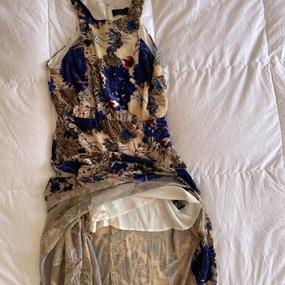 Line & Dot Belle Halter Maxi Dress (sz M) - Picture 6 of 8